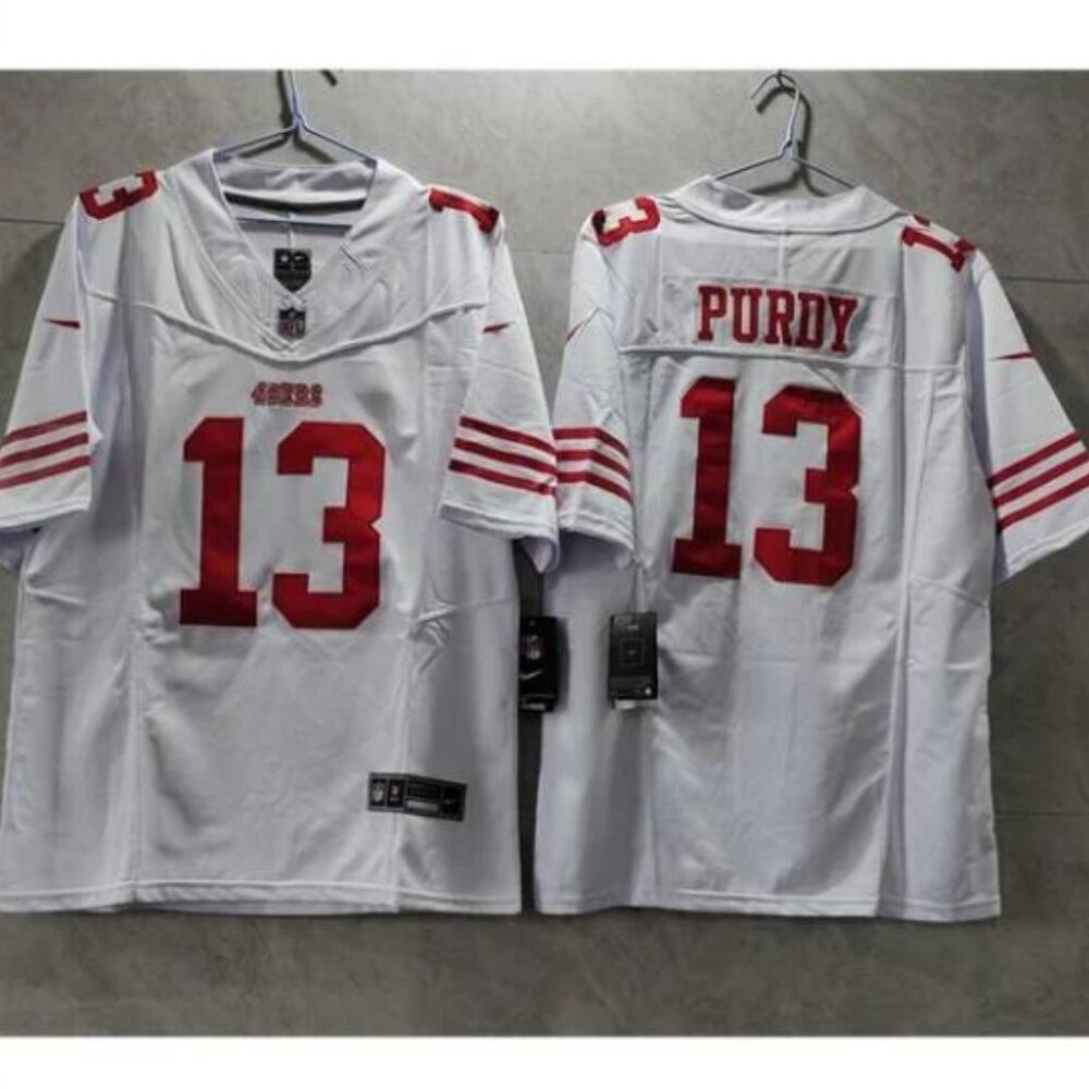 San Francisco 49ers Brock Purdy White Alternate Vapor F.U.S.E. Limited Jersey